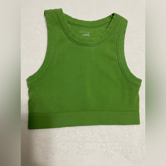 AERIE Offline Seamless High Neck Sports Bra - Picture 2 of 2